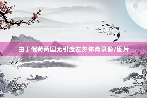 由于俄荷两国无引渡左券体育录像/图片