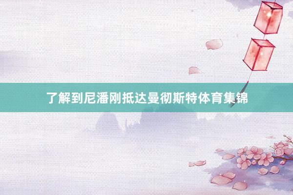 了解到尼潘刚抵达曼彻斯特体育集锦
