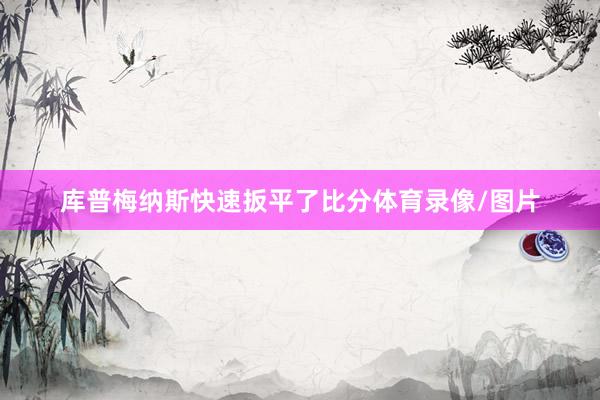 库普梅纳斯快速扳平了比分体育录像/图片