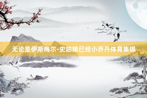 无论是伊斯梅尔-史姑娘已经小乔丹体育集锦