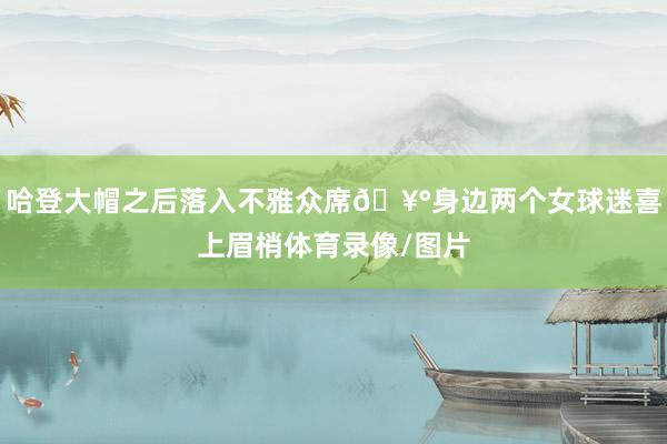 哈登大帽之后落入不雅众席🥰身边两个女球迷喜上眉梢体育录像/图片