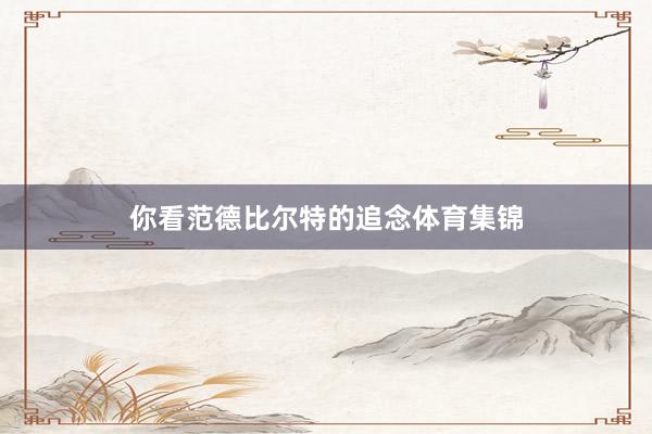 你看范德比尔特的追念体育集锦