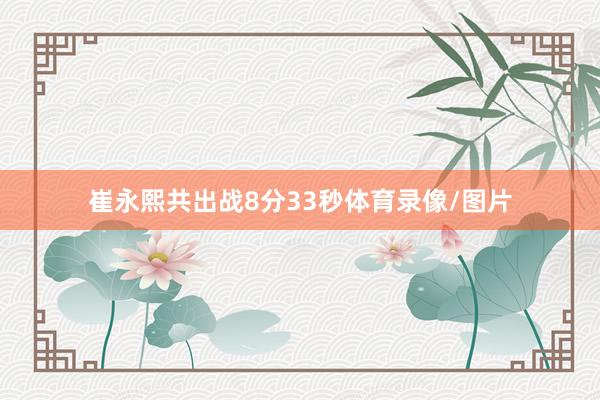 崔永熙共出战8分33秒体育录像/图片