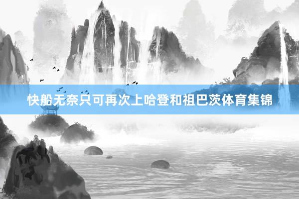 快船无奈只可再次上哈登和祖巴茨体育集锦