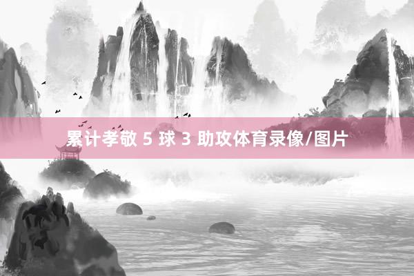 累计孝敬 5 球 3 助攻体育录像/图片